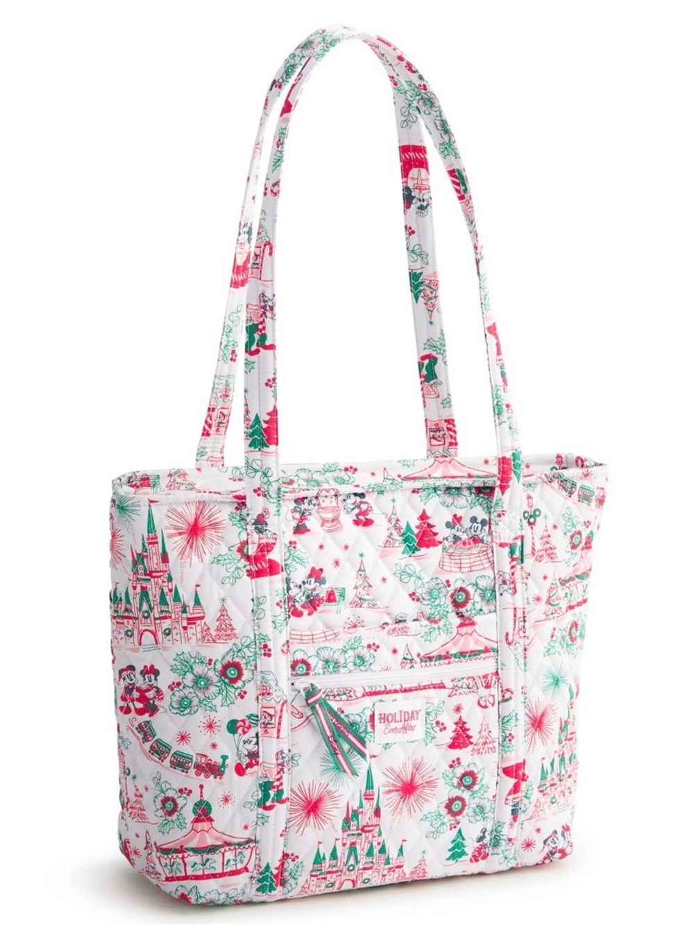 Disney X Vera Bradley Quilted Holiday Ever After Tote